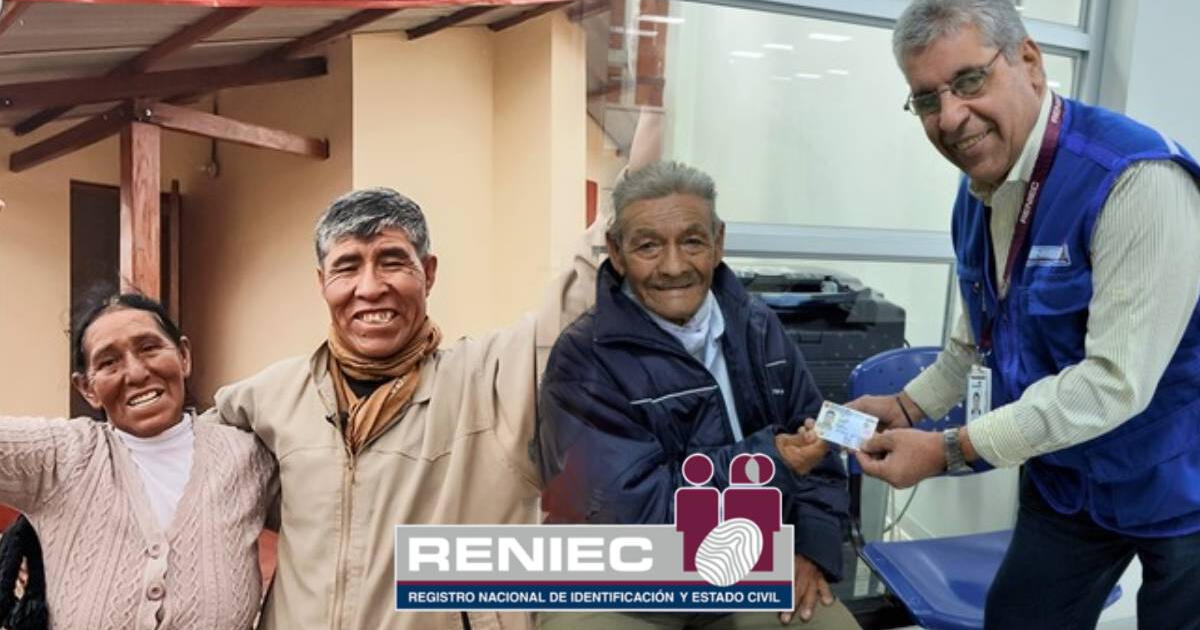Confirmado: Reniec ofrece beneficio exclusivo para adultos mayores de 60 años