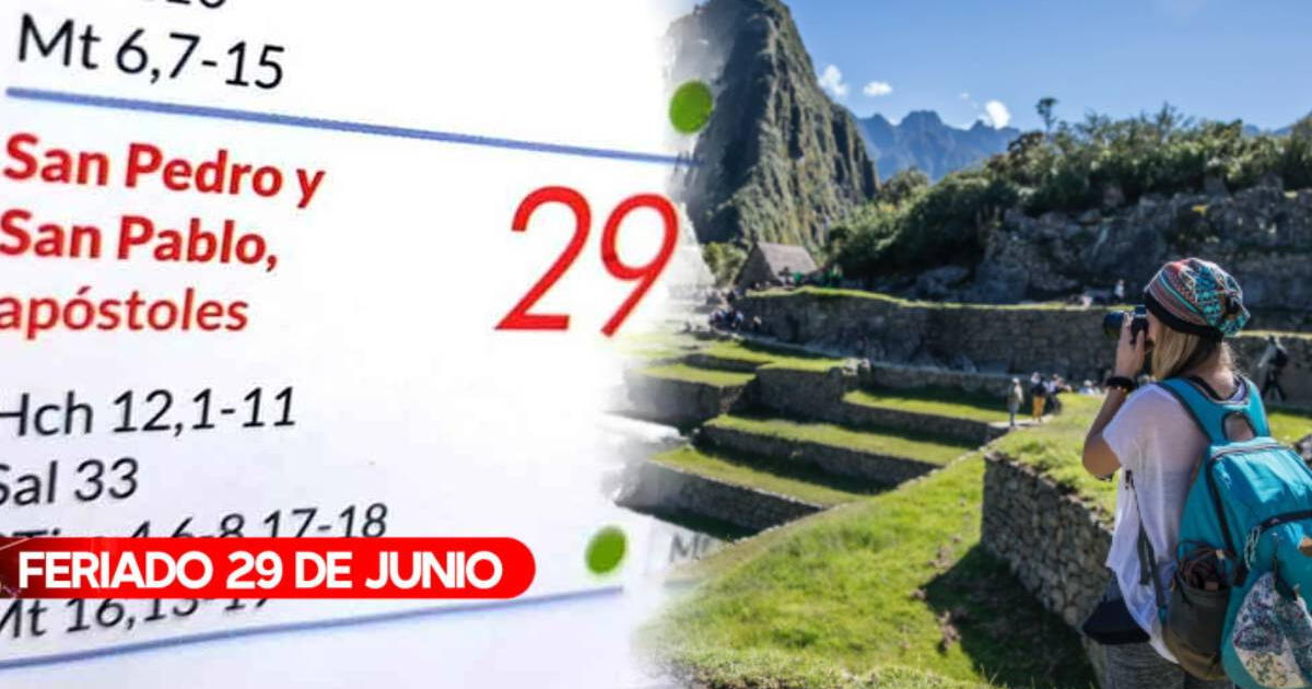 Feriado de este domingo 29 de junio: ¿Habrá fin de semana largo por el Día de San Pedro y San Pablo?