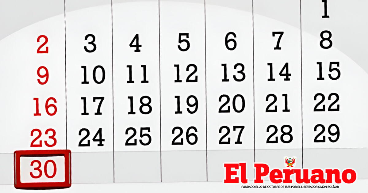 ¿Hoy es día no laborable para el sector público tras feriado? Esto dice El Peruano