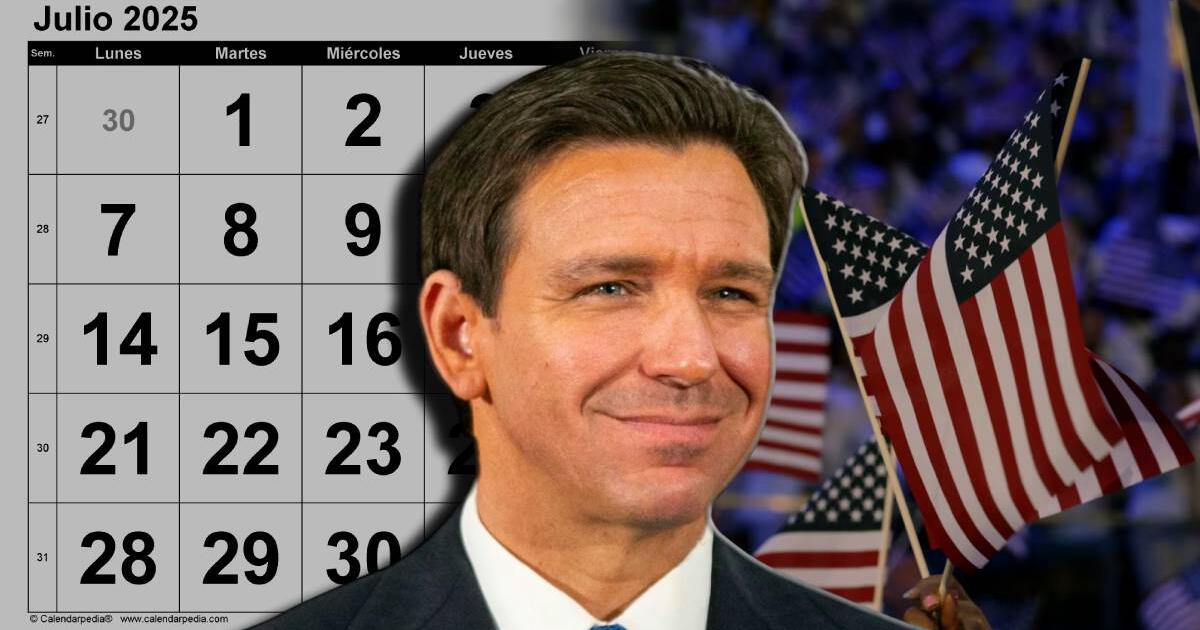 No es el 4 de julio: Ron DeSantis hizo oficial un feriado extra en el calendario para estos trabajadores de Florida