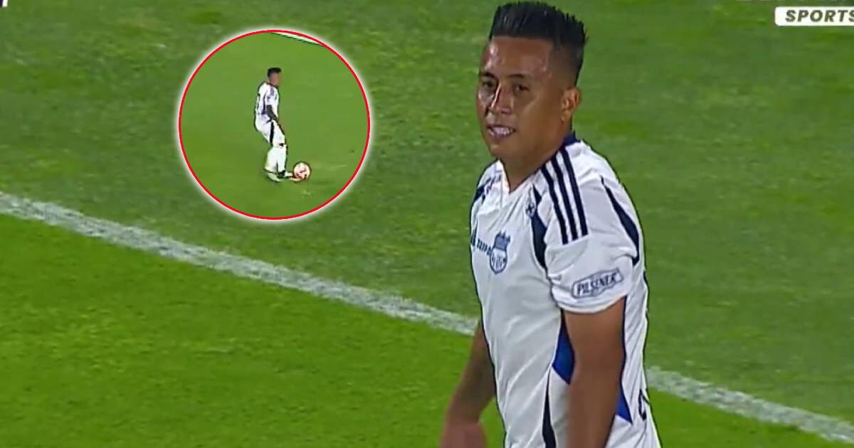 ¡Obra de arte! Christian Cueva realizó exquisita definición para el 1-0 de Emelec 