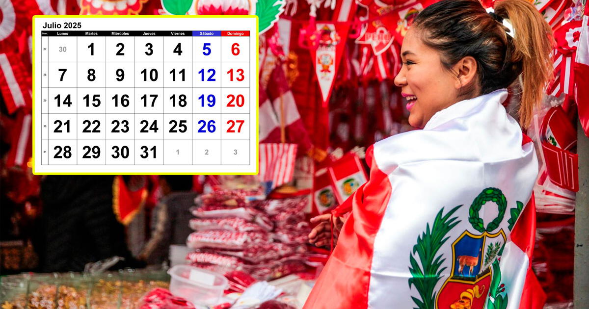 Estos son todos los feriados en julio 2025: prepárate para celebrar importantes fechas a nivel nacional