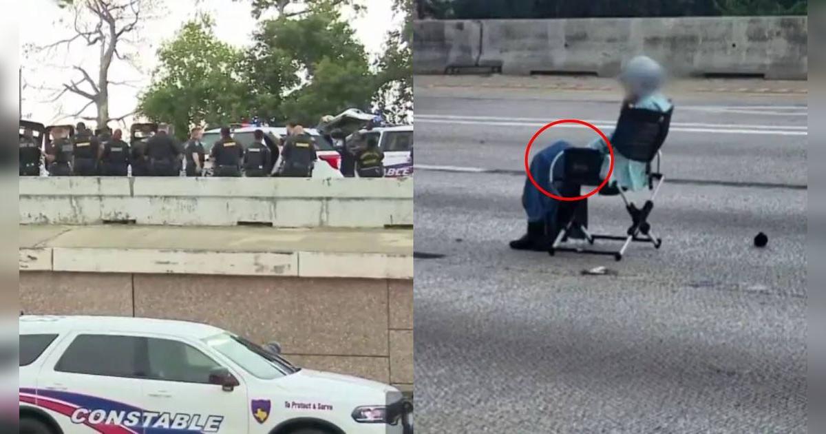 MUJER bloquea la I-45 en Houston por esta IMPENSADA RAZÓN: tras horas de negociaciones, se entrega