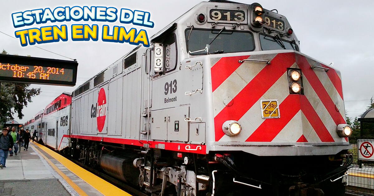 Se confirmó las estaciones de trenes donados de EE. UU.: conoce la ruta desde Chosica a Lima