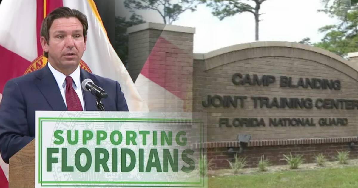 Es oficial en Florida: Ron DeSantis confirmó planes para un nuevo centro de detención de ICE