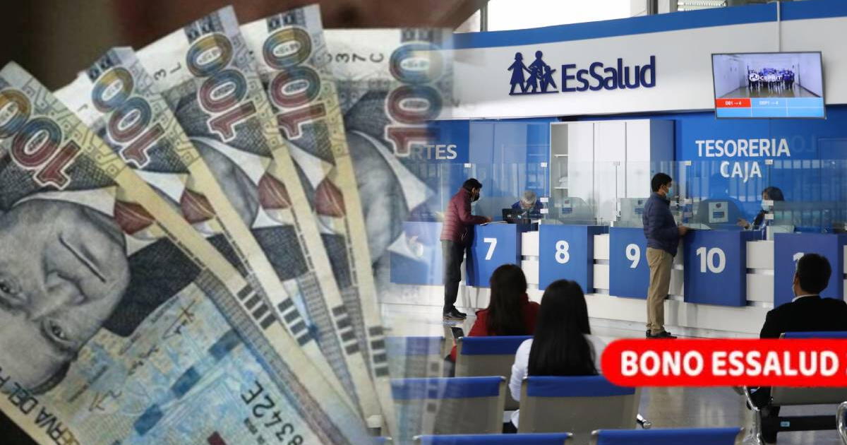 Este es el bono de 2,070 soles que los peruanos pueden cobrar si están afiliados en EsSalud: consulta tu registro