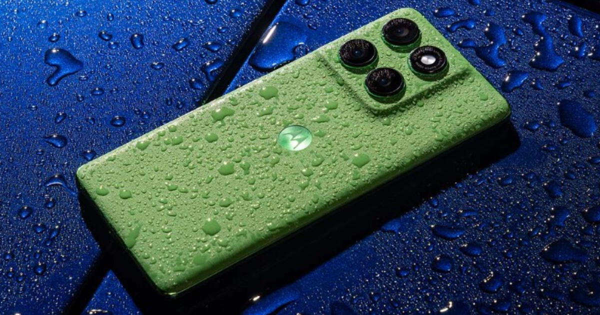 Este Motorola encanta por su diseño, potente pantalla y cámara con editor de fotos con IA igual al Samsung A56