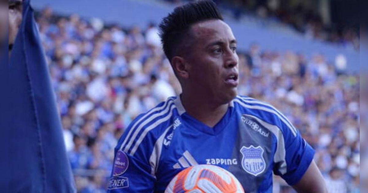 DT interino de Emelec tomó importante decisión con Christian Cueva para duelo por LigaPro