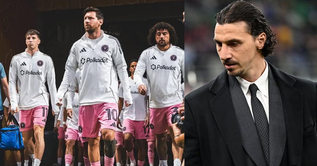 Ibrahimovic sorprende con calificativo a Inter Miami y deja mensaje a Messi: 
