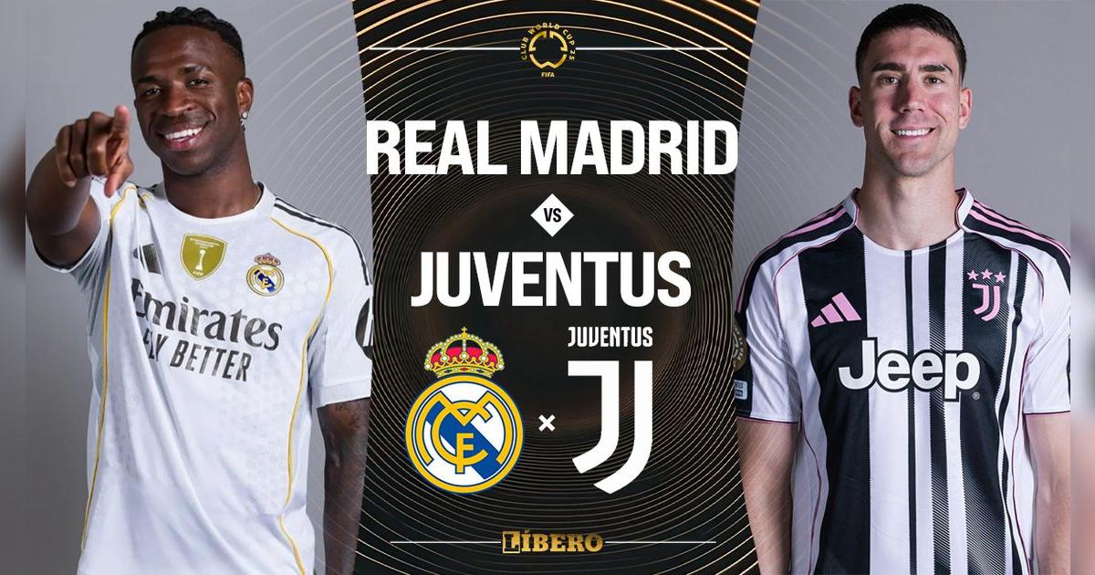 Real Madrid vs. Juventus EN VIVO por Mundial de Clubes: alineaciones, horarios y dónde ver