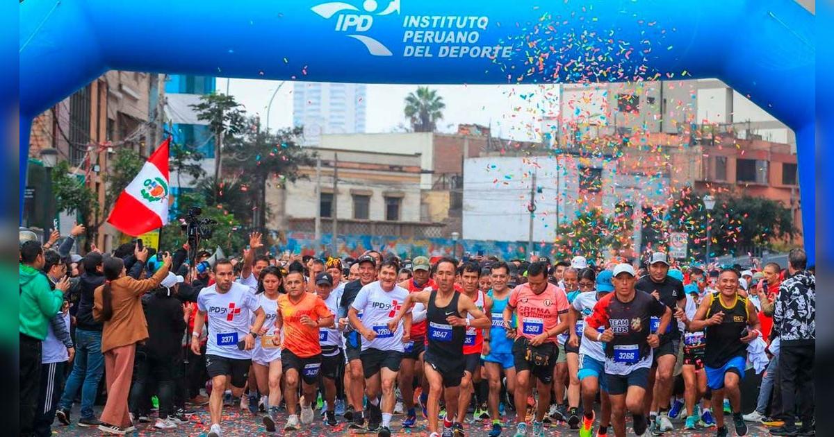 Histórica carrera IPD 5K el Papa es Peruano generó una fiesta con más de 10 mil corredores