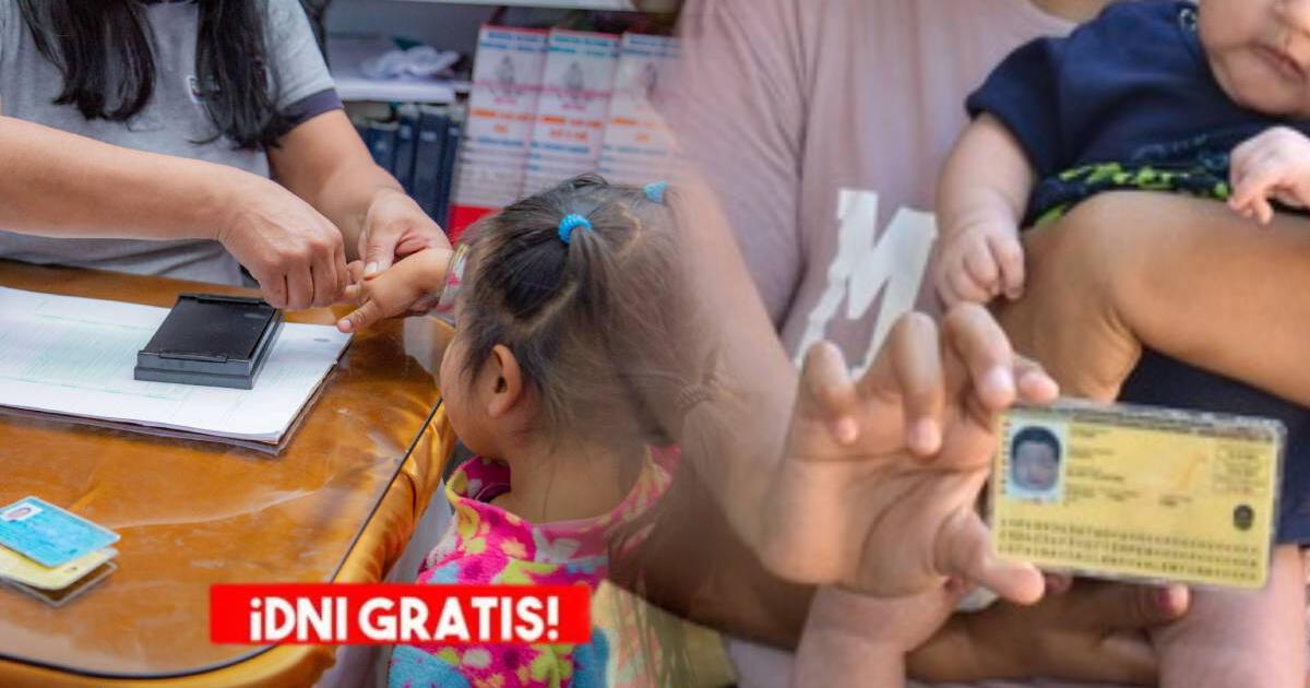 Reniec anuncia buena noticia en todo el Perú: se activa campaña del primer DNI gratis en julio de 2025