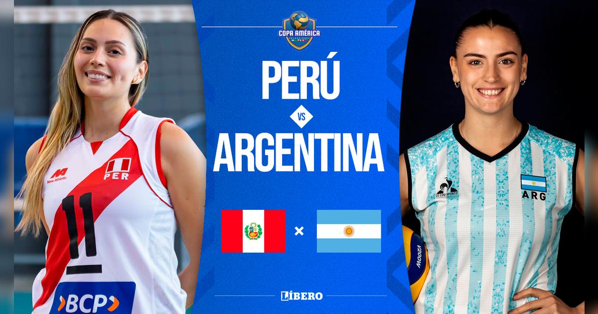 Perú vs. Argentina EN VIVO: hora y dónde ver partido por la Copa América de Vóley 2025