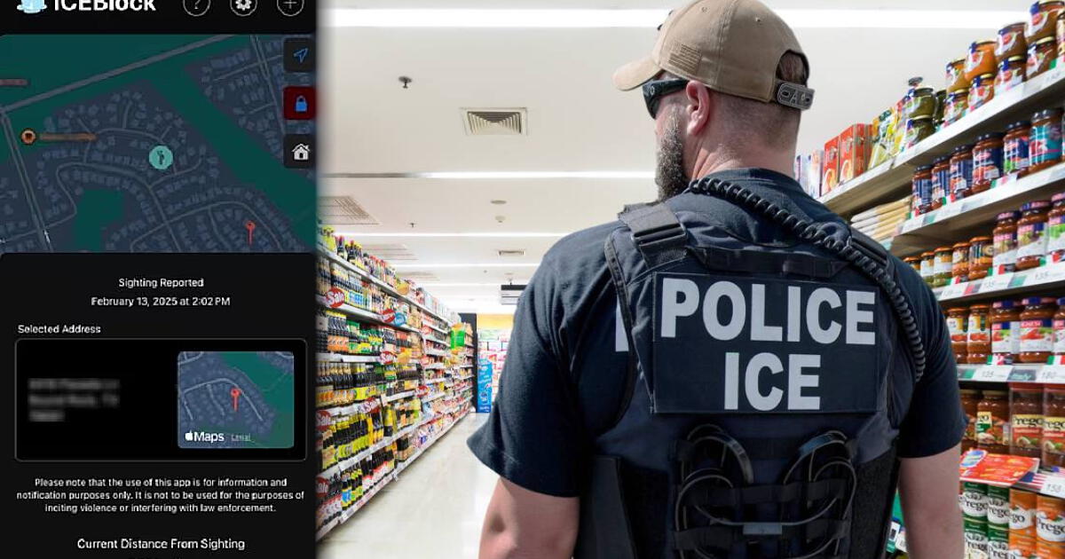 ICE responde ante este aplicativo que alerta sobre las redadas contra inmigrantes: 