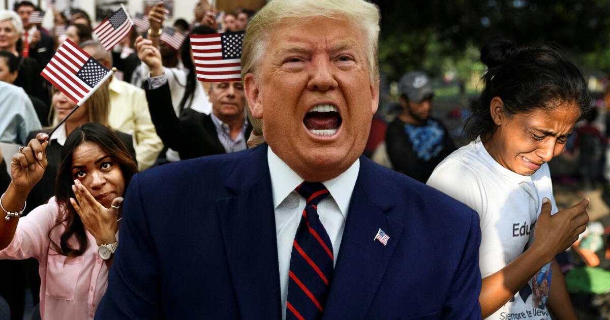 ¡Malas noticias! Donald Trump CONFIRMÓ que estas personas no tendrán la ciudadanía estadounidense