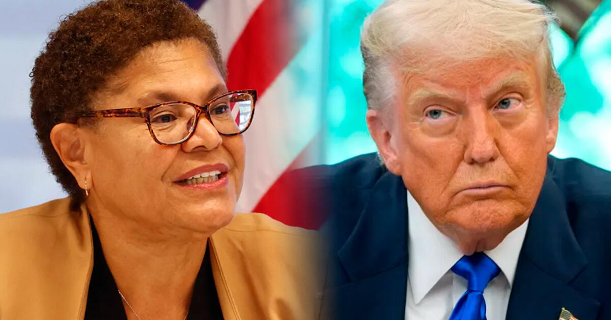 Conoce quién es Karen Bass, la alcaldesa que ha sido denunciada por Donald Trump