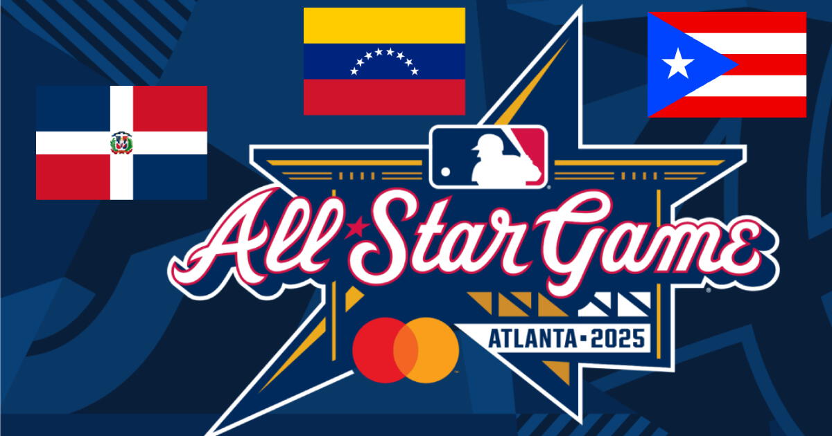 ¡Orgullo latino! Cinco beisbolistas hispanos participarán en el Juego de las Estrellas 2025 de la MLB