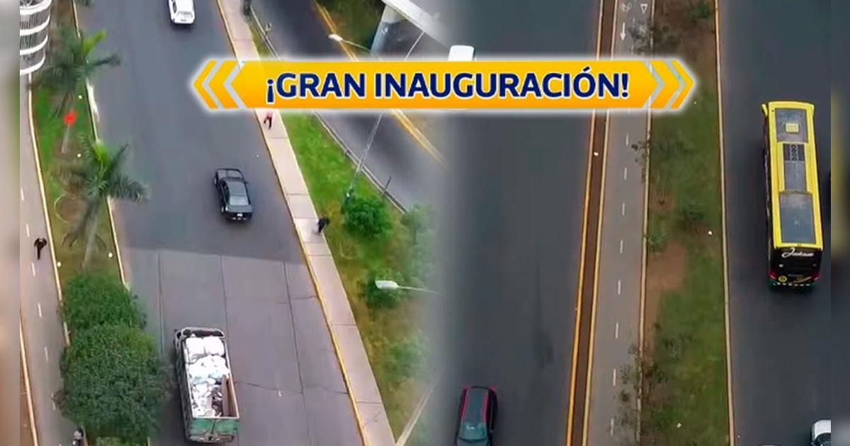 La mejor noticia para vecinos de La Victoria: se inaugurará la renovada av. México con modernas pistas y veredas