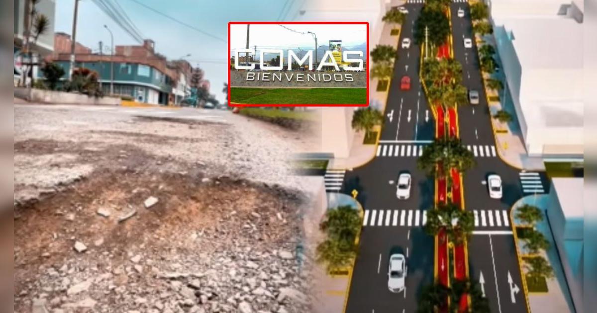 Municipalidad de Comas y su buena noticia a los vecinos: confirman remodelación de pistas y nueva ciclovía en importante avenida