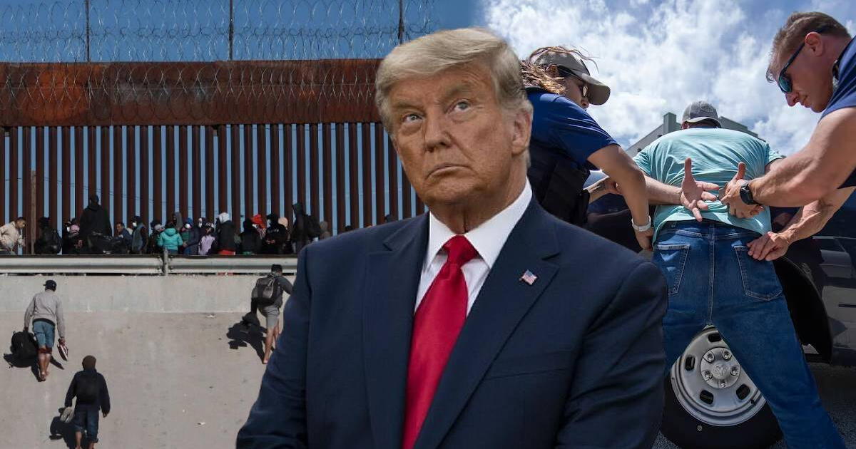 Políticas migratorias de Donald Trump rinden frutos: cruce de inmigrantes en la frontera entre Estados Unidos y México bajó a niveles históricos