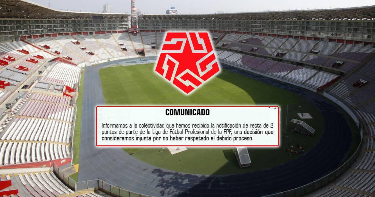 FPF le quitó dos puntos a importante equipo y cae en la tabla de posiciones