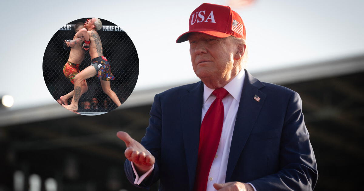 Donald Trump organizará un combate de UFC en la Casa Blanca: 
