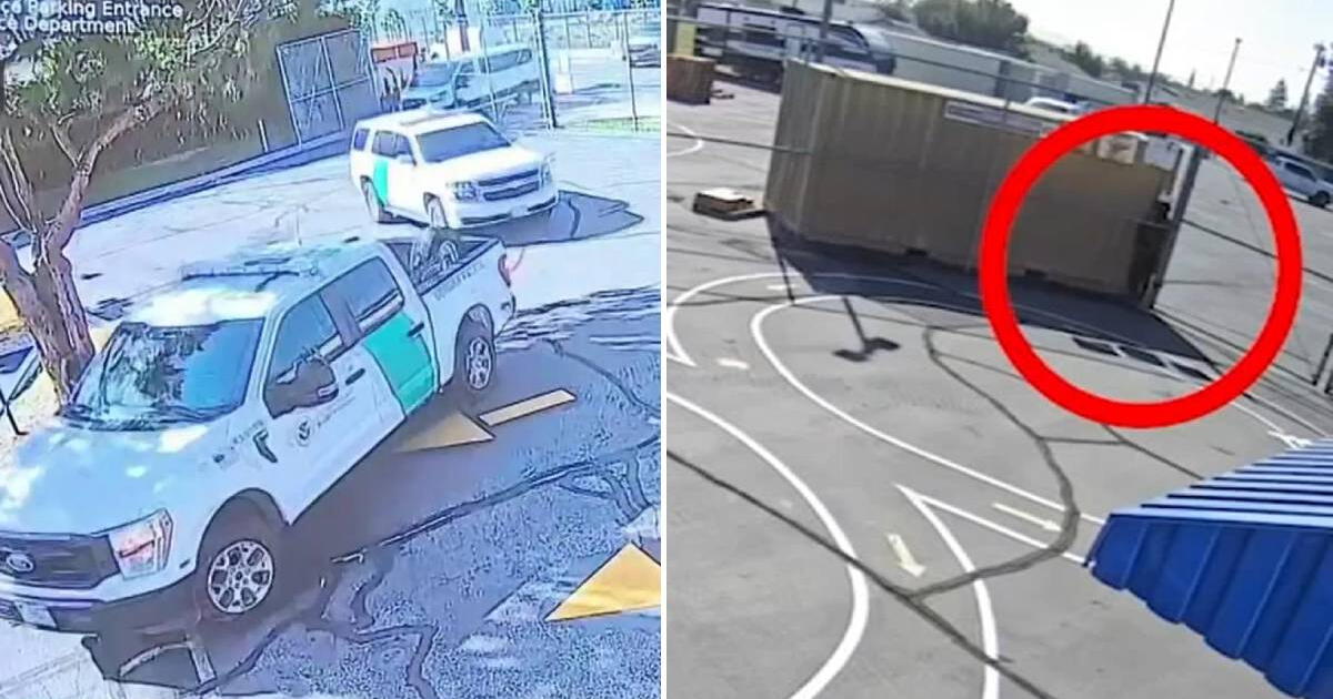 Distrito Escolar de California captó en video a presuntos agentes de inmigración realizando acciones 