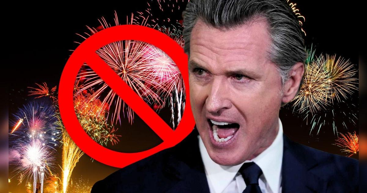 Lo confirma Gavin Newsom en California: evita estos fuegos artificiales ilegales si celebras el 4 de julio