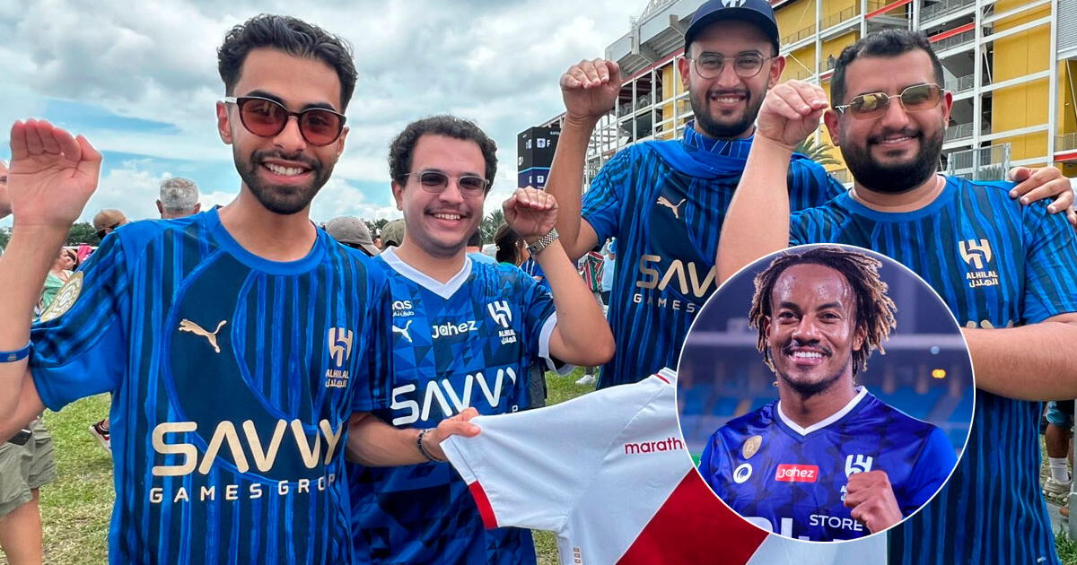 Hinchas de Al Hilal aseguran que André Carrillo es más que Lionel Messi y Cristiano Ronaldo