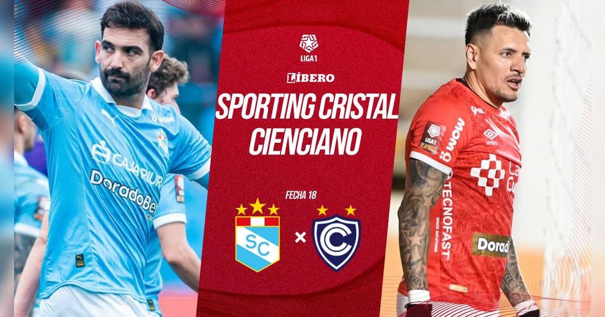 Sporting Cristal vs Cienciano EN VIVO: cuándo juegan, entradas, alineaciones y dónde ver