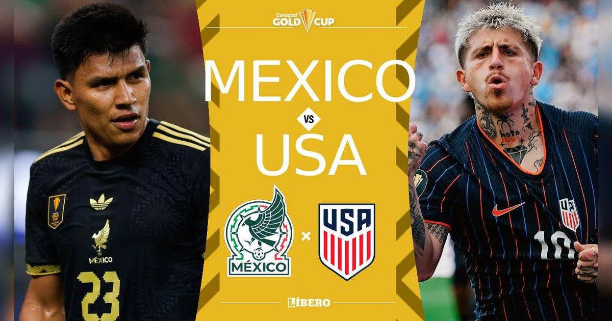 México vs Estados Unidos EN VIVO vía TUDN: hora y dónde ver final de la Copa Oro 2025