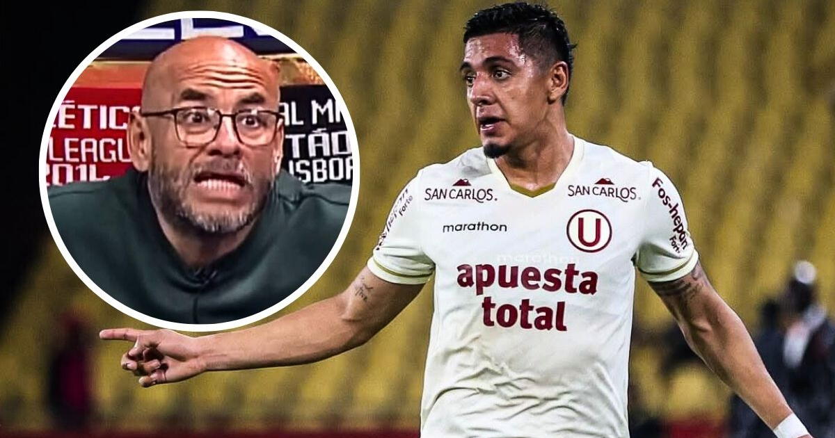 Mr. Peet explotó contra César Inga y lo comparó con fichaje de Alianza: 