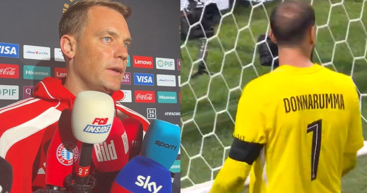 Neuer sorprende al revelar que increpó a Donnarumma por lesión de Musiala: 