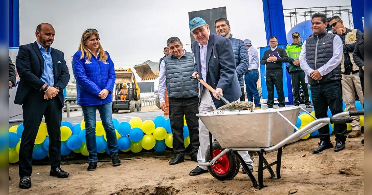 Municipalidad de Lima inició la construcción de importante obra en la Panamericana sur tras 10 años de espera