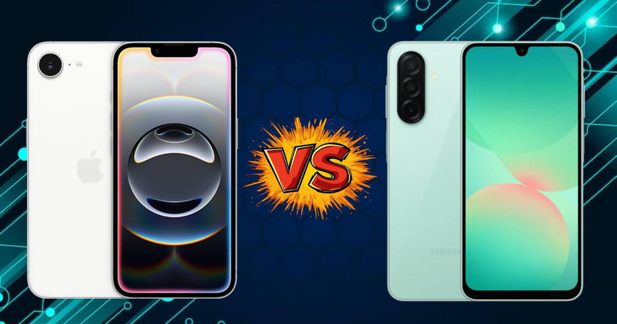 IPhone 16e vs. Galaxy A56: lo BUENO y MALO de estos dos teléfonos de 2025