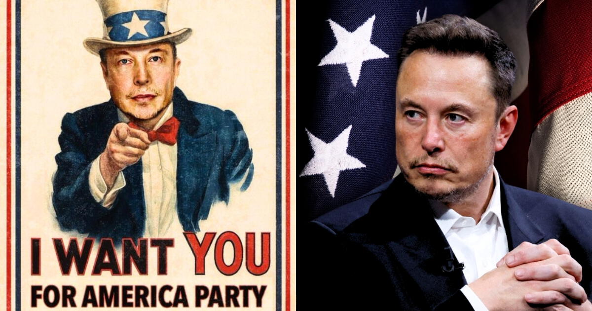 'America Party': el drástico movimiento político de Elon Musk en contra de Donald Trump y el 'Big Beautiful Bill'