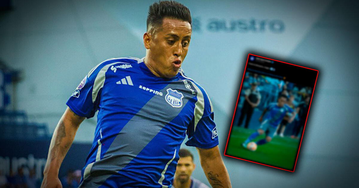 Emelec dejó sorprendente publicación sobre Christian Cueva tras asistencia: 