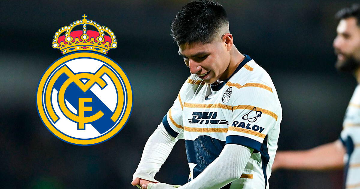 ¡Locura! Pumas de Piero Quispe a un paso de fichar a tricampeón de Champions con Real Madrid