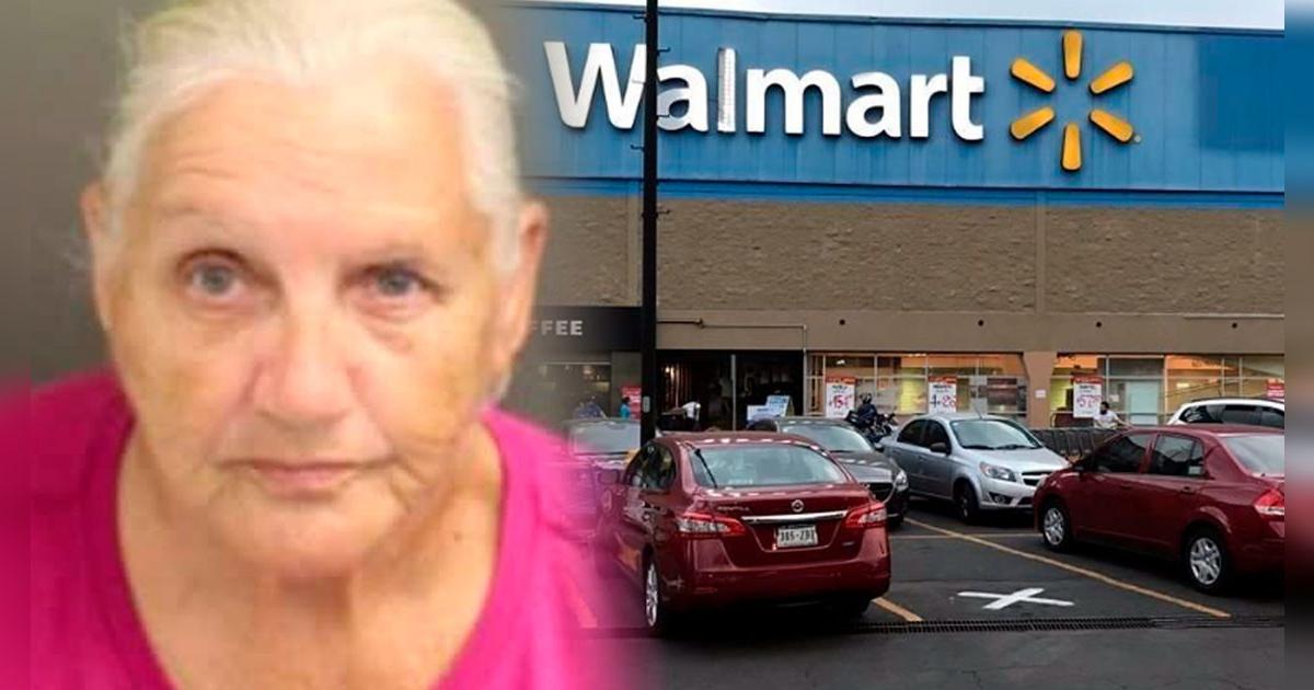 Walmart: arrestan a adulta mayor tras atropellar y bofetear a una mujer en estacionamiento