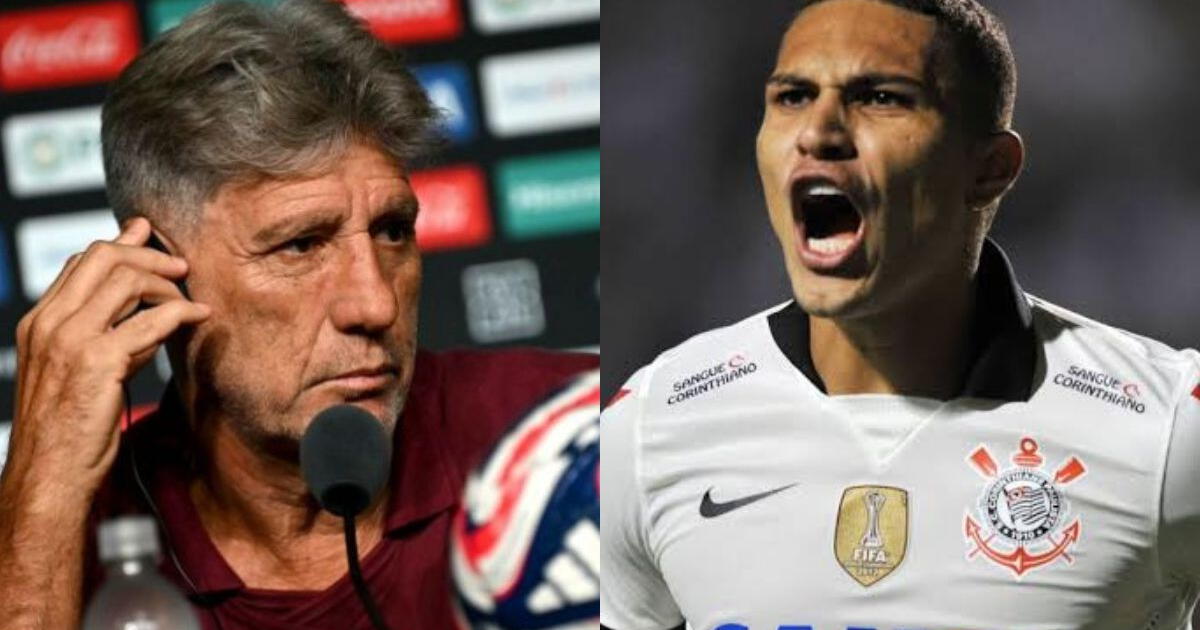 DT de Fluminense, Renato Gaúcho, dio firme calificativo sobre Paolo Guerrero: 