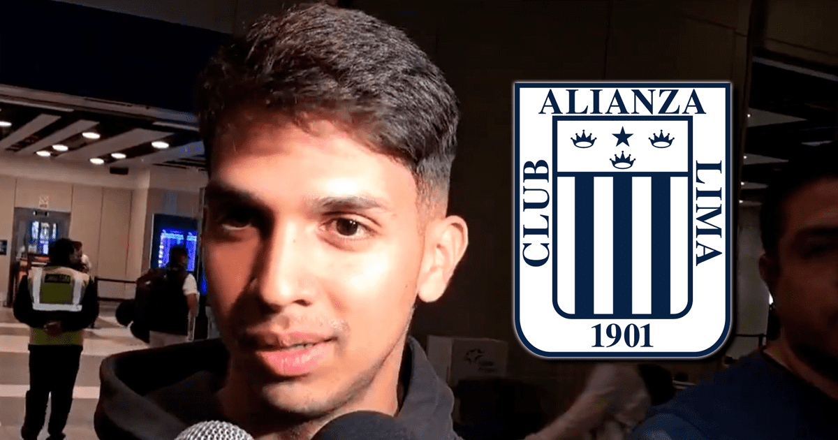 Burlamaqui llegó al Perú y reveló por qué decidió ir a Alianza Lima: 