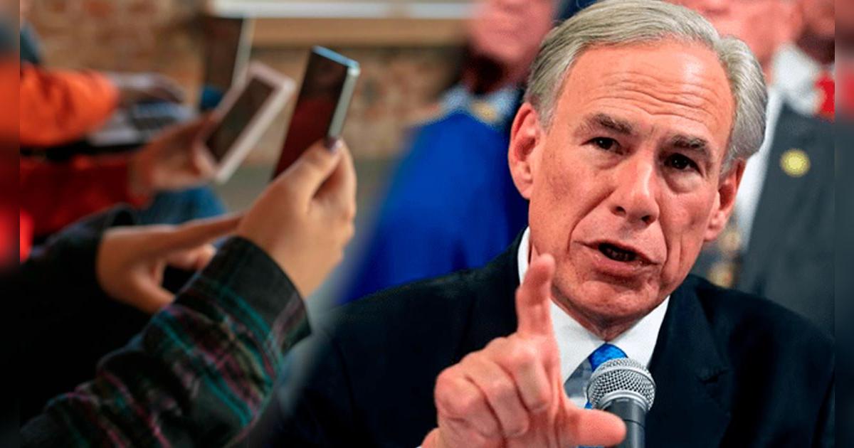 Texas: Abbott firma ley que PROHIBE el acceso a celulares en el horario escolar por esta razón