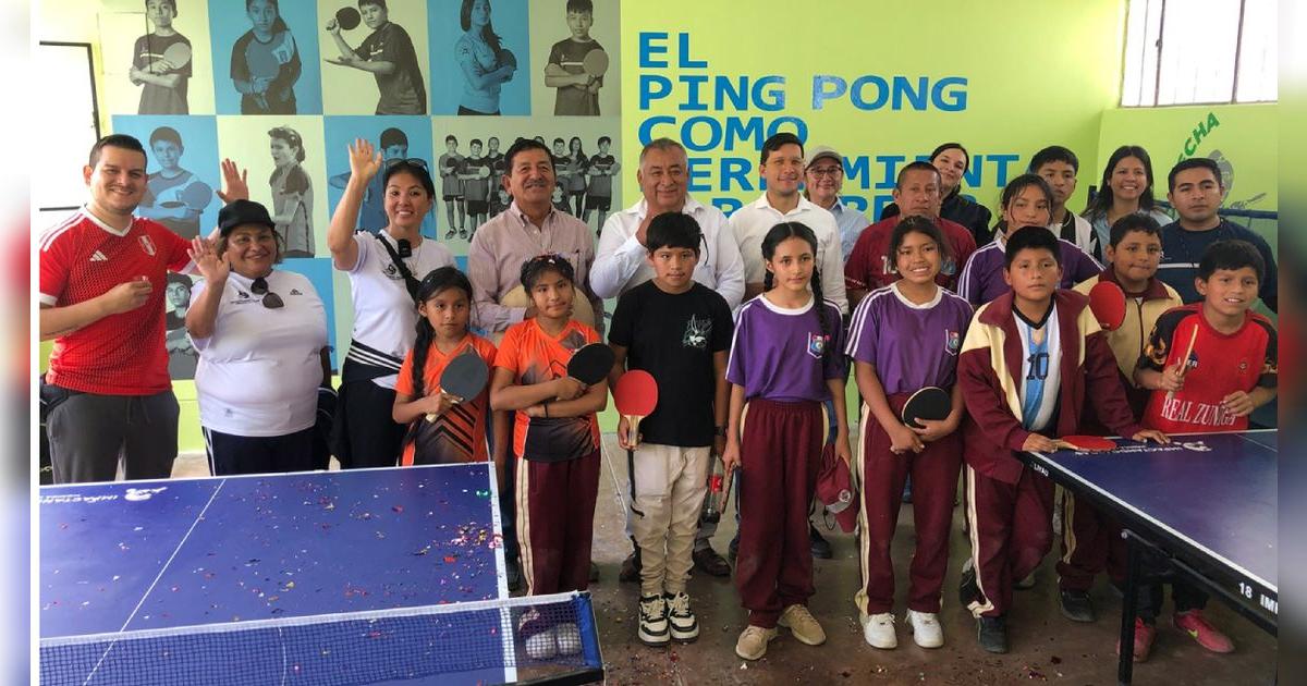 El Programa Social Impactando Vidas suma ya 7 nuevos Centros de Alto Rendimiento de tenis de mesa en lo que va del 2025