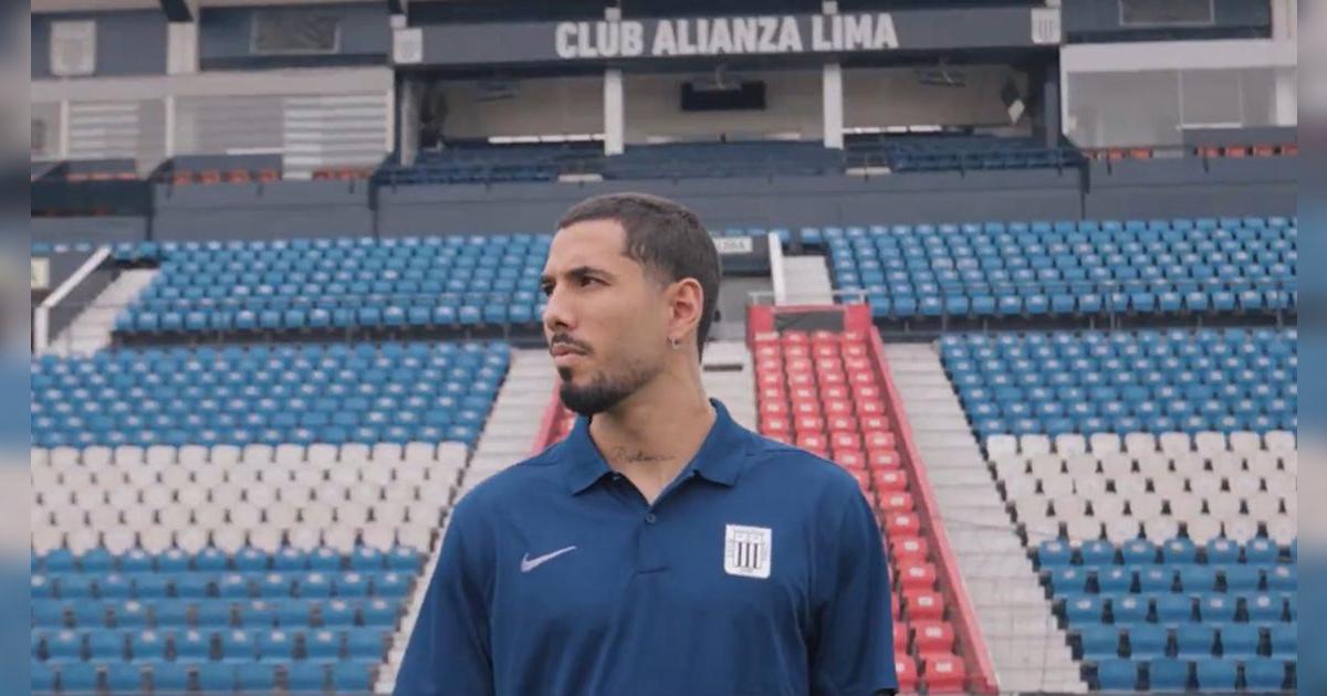 Alianza Lima presentó oficialmente a Sergio Peña para la temporada 2025: 