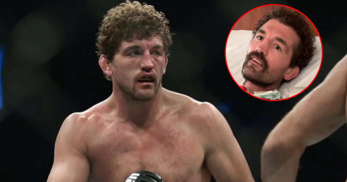 Ben Askren reaparece con un mensaje desde el hospital, donde enfrenta su batalla más dura: 
