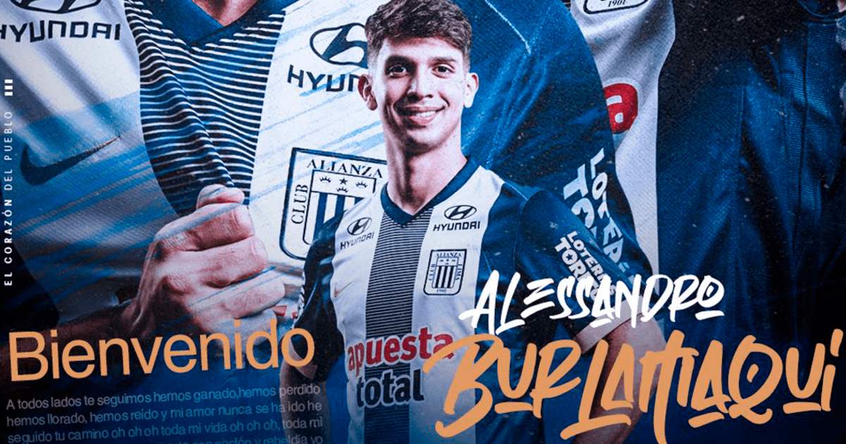 Alianza Lima anunció a Alessandro Burlamaqui como su gran refuerzo: 
