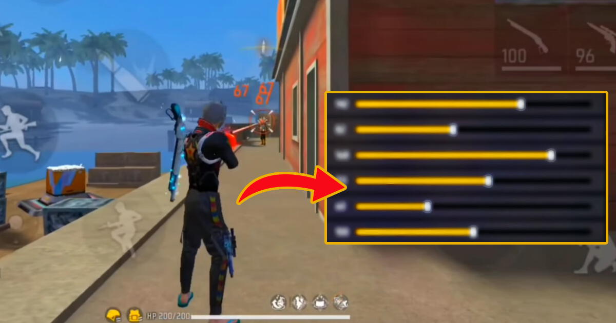 La mejor sensibilidad para dar todo rojo en la nueva actualización de Free Fire 2025