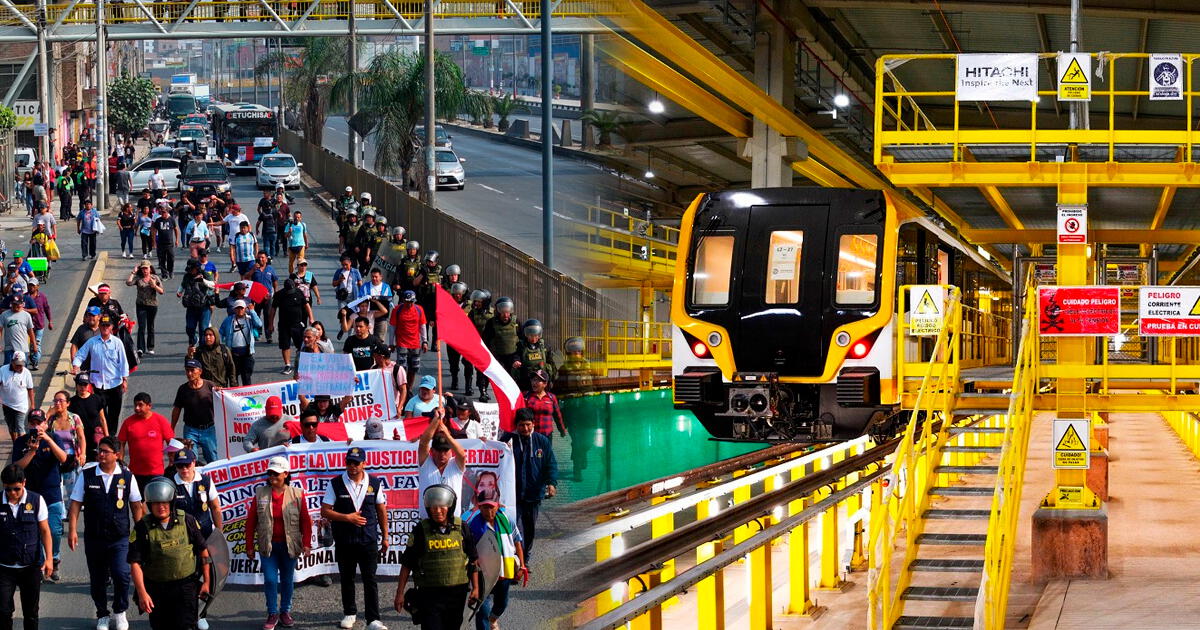 Vecinos del Cono Norte marchan HOY, 15 de julio para exigir ampliación de la Línea 3 del Metro hasta Ancón