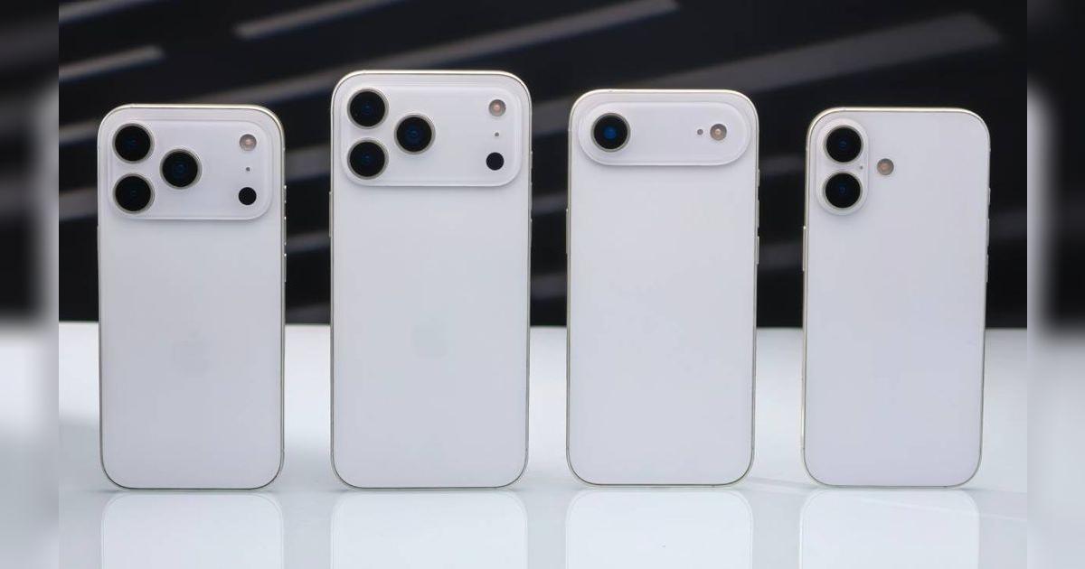 IPhone 17, iPhone 17 Air, iPhone 17 Pro y iPhone 17 Pro Max: estas son las BATERÍAS que tendrán los nuevos equipos Apple