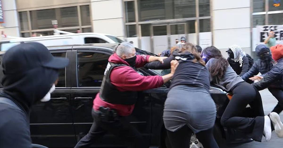 Pánico y conmoción en San Francisco: oficiales de ICE atropellaron a manifestantes que impedían el traslado de un inmigrante detenido